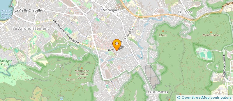 localisation de l'entreprise SCI SORANO à MARSEILLE