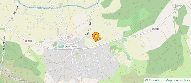 localisation de l'entreprise SCI SORAVIA  EYGALIERES