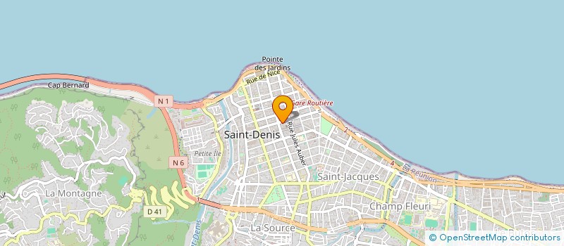 localisation de l'entreprise SCI SORAYA à SAINT-DENIS