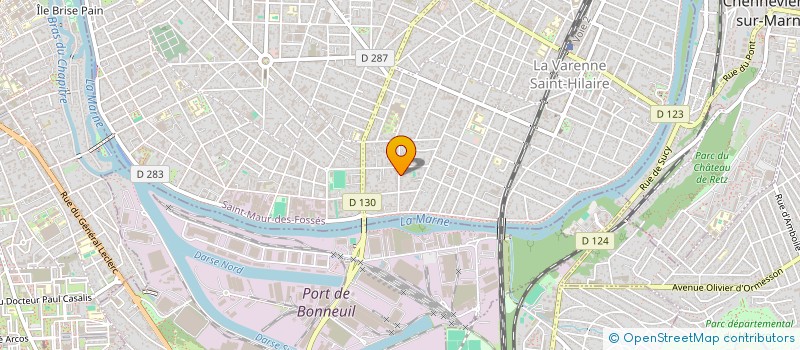 localisation de l'entreprise SCI SORBIERS à SAINT-MAUR-DES-FOSSES