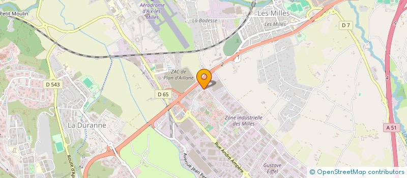 localisation de l'entreprise SCI SORBIS à AIX-EN-PROVENCE