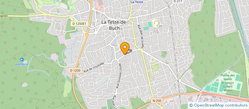 localisation de l'entreprise SCI SORE à LA TESTE-DE-BUCH