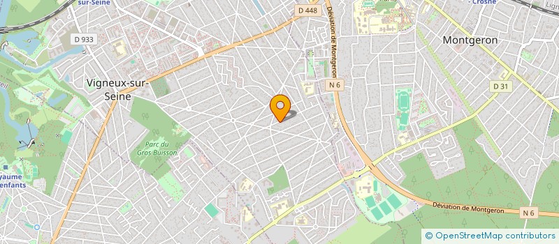 localisation de l'entreprise SCI SOREDA à VIGNEUX-SUR-SEINE