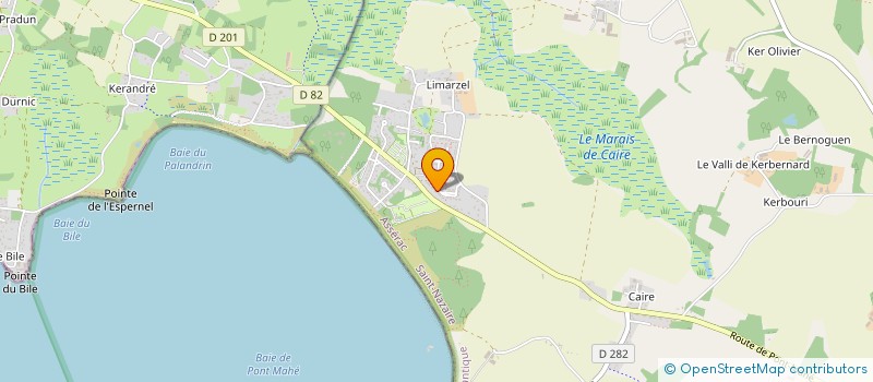 localisation de l'entreprise SCI SOREL - ASSERAC  ASSERAC