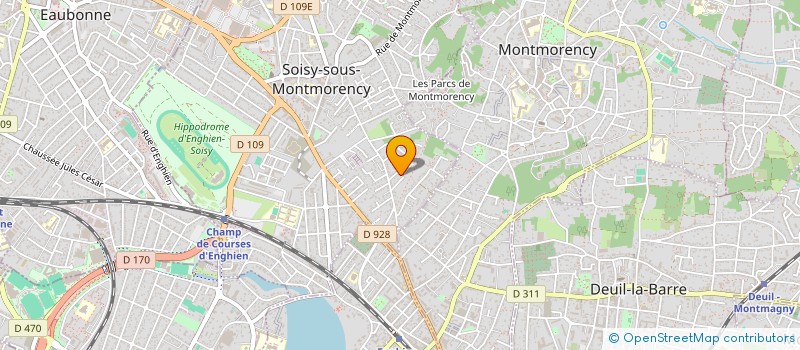 localisation de l'entreprise SCI SORELLA à SOISY-SOUS-MONTMORENCY