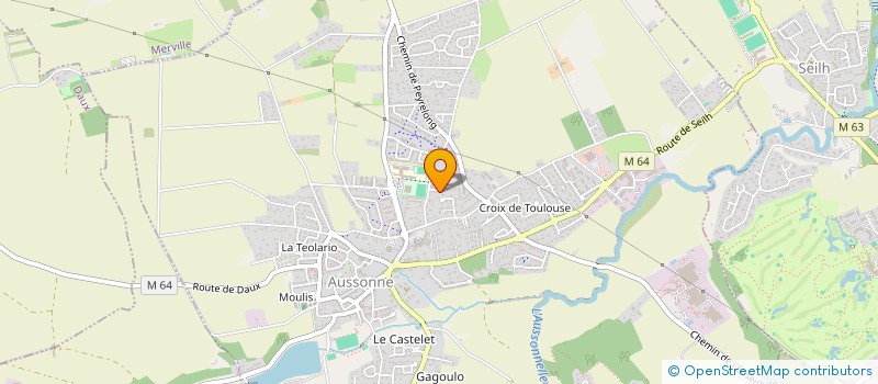 localisation de l'entreprise SCI SORELLA  AUSSONNE