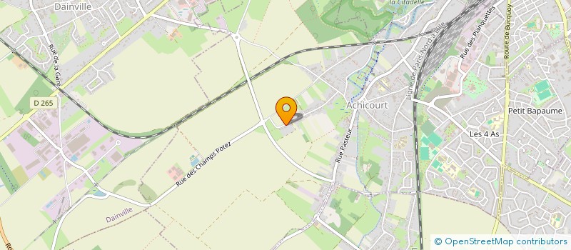 localisation de l'entreprise SCI SORELLE  ACHICOURT