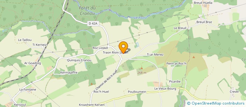 localisation de l'entreprise SCI SORENYA  PONT-DE-BUIS-LES-QUIMERCH