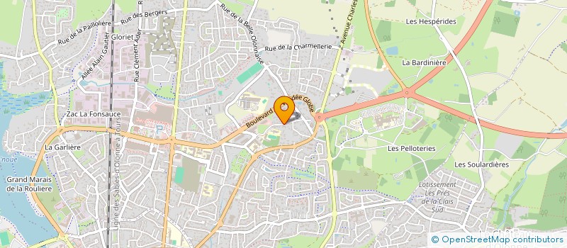 localisation de l'entreprise SCI SORGEL à LES SABLES D'OLONNE