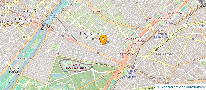 localisation de l'entreprise SCI SORGHO à NEUILLY-SUR-SEINE