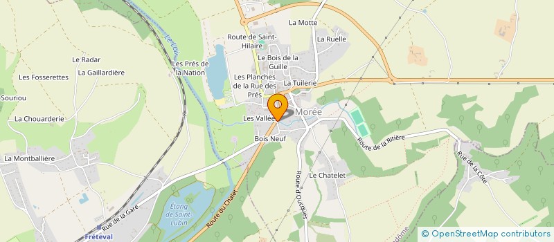 localisation de l'entreprise SCI SORGIATI-LAFORET  MOREE