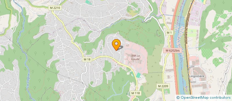 localisation de l'entreprise SCI SORIA  LA GAUDE