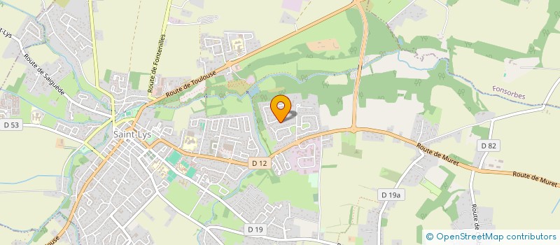 localisation de l'entreprise SCI SORIANE  BONREPOS-SUR-AUSSONNELLE