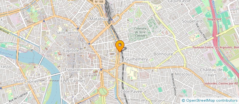 localisation de l'entreprise SCI SORIMMO à TOULOUSE