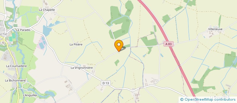 localisation de l'entreprise SCI SORIN  CHAUCHE