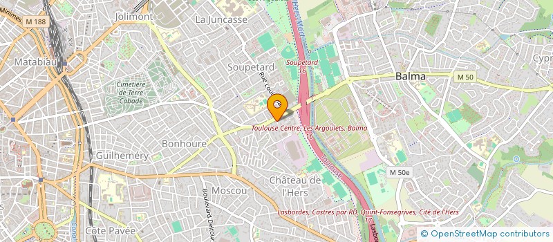 localisation de l'entreprise SCI SORIN NIROS à TOULOUSE