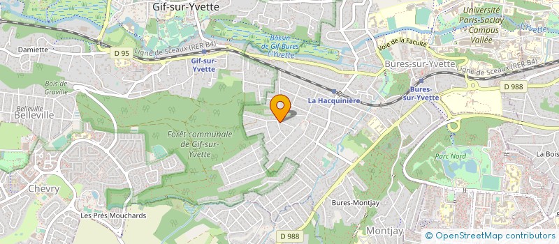 localisation de l'entreprise SCI SORINE à BURES-SUR-YVETTE