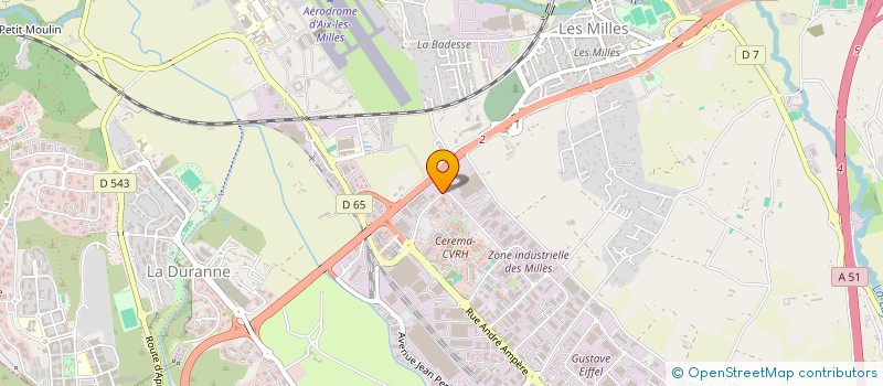 localisation de l'entreprise SCI SORINVEST à AIX-EN-PROVENCE