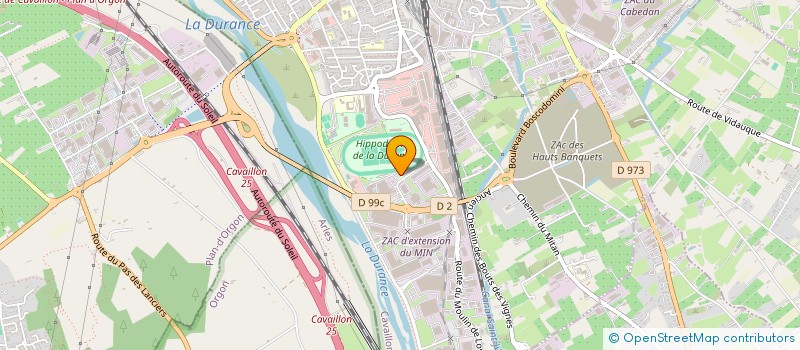 localisation de l'entreprise SCI SORMA NORD  CAVAILLON