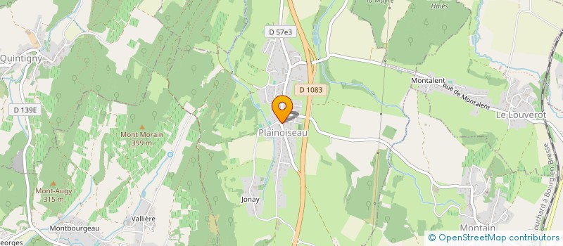 localisation de l'entreprise SCI SORNAY BLANC  PLAINOISEAU