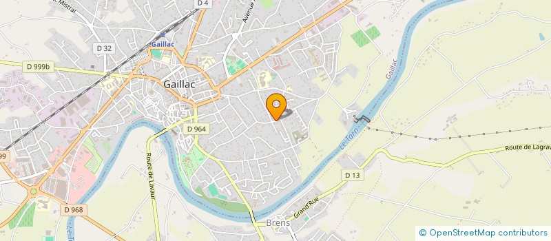 localisation de l'entreprise SCI SOROFRAN à GAILLAC