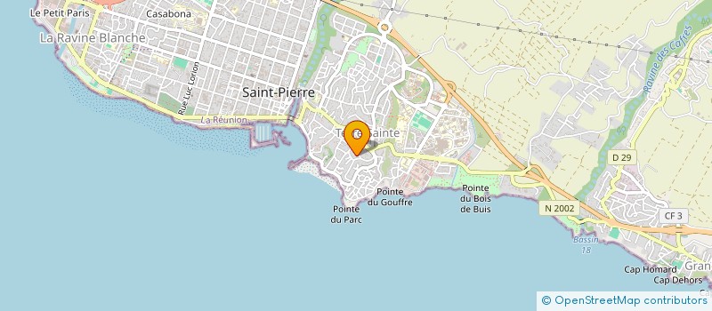 localisation de l'entreprise SCI SORRES à SAINT-PIERRE