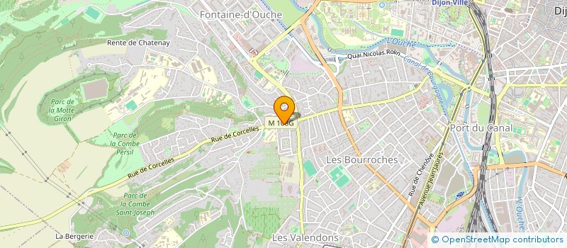 localisation de l'entreprise SCI SORROR à DIJON