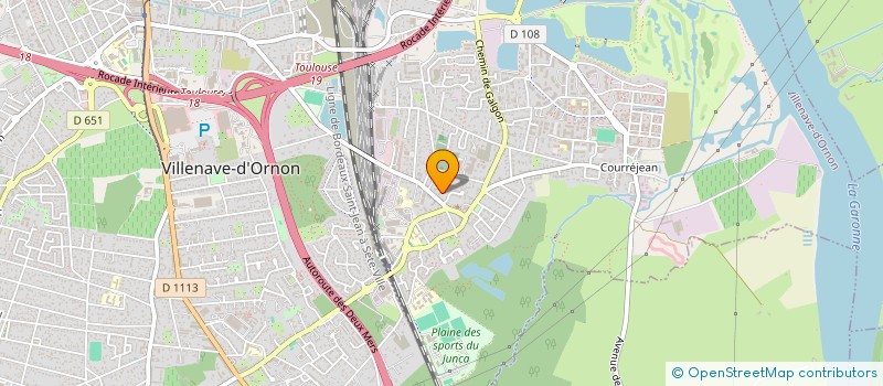 localisation de l'entreprise SCI SORTE  VILLENAVE-D'ORNON