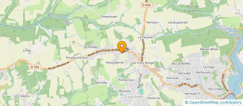 localisation de l'entreprise SCI SORTIE DU PORT  PLOGOFF