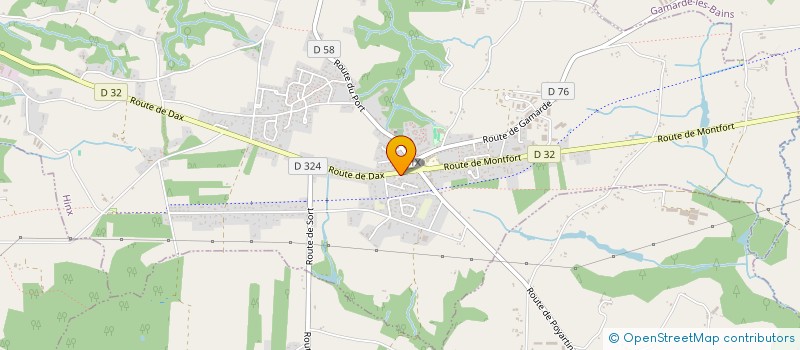 localisation de l'entreprise SCI SOS  HINX