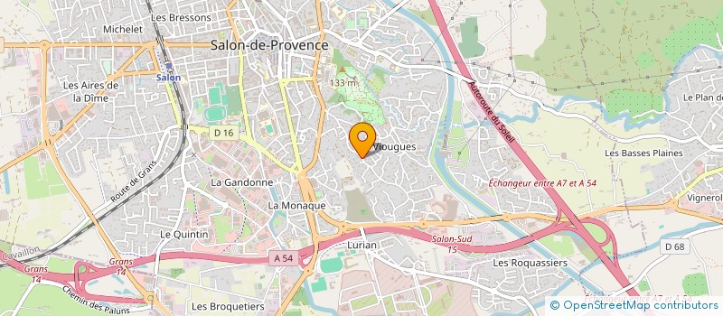 localisation de l'entreprise SCI SOSA  SALON-DE-PROVENCE