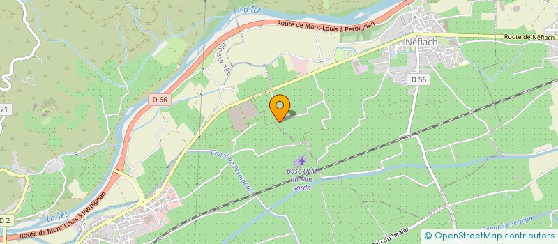 localisation de l'entreprise SCI SOSA-GROS  LE SOLER