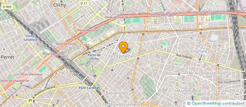 localisation de l'entreprise SCI SOSOTEL  PARIS