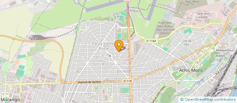 localisation de l'entreprise SCI SOTIFA à PARAY-VIEILLE-POSTE
