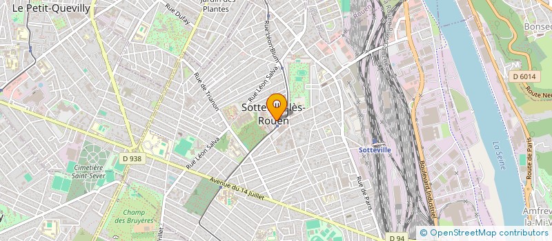 localisation de l'entreprise SCI SOTIM à SOTTEVILLE-LES-ROUEN