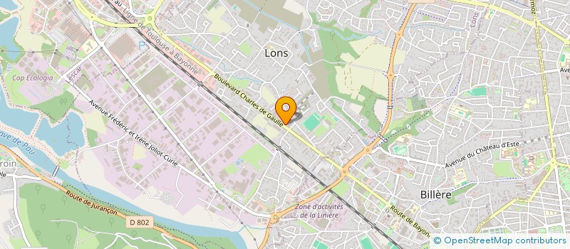 localisation de l'entreprise SCI SOTIMAGE à LONS