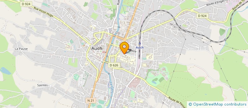 localisation de l'entreprise SCI SOTO  AUCH