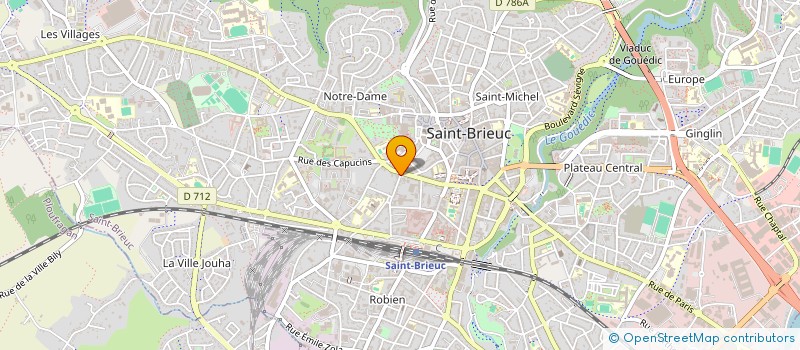 localisation de l'entreprise SCI SOTO à SAINT-BRIEUC