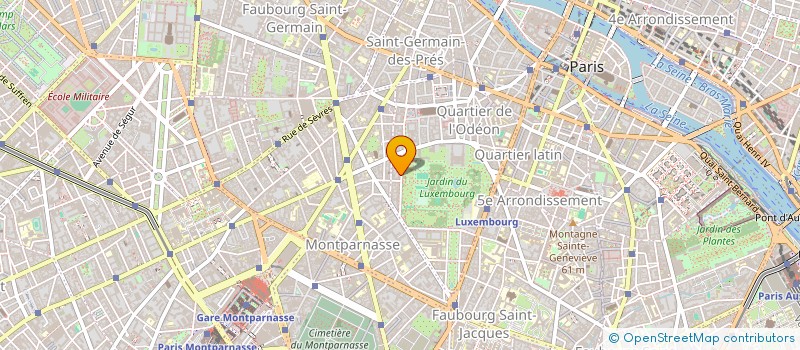 localisation de l'entreprise SCI SOTONIC  PARIS