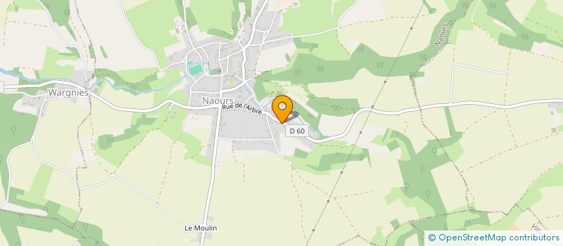 localisation de l'entreprise SCI SOTRIUM  NAOURS