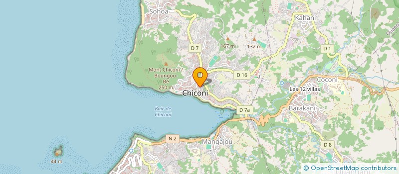 localisation de l'entreprise SCI SOUALBERT à CHICONI