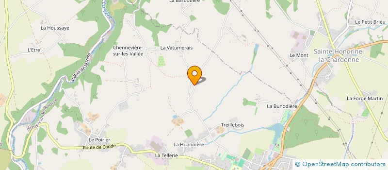 localisation de l'entreprise SCI SOUBIENVEST à ATHIS-VAL DE ROUVRE