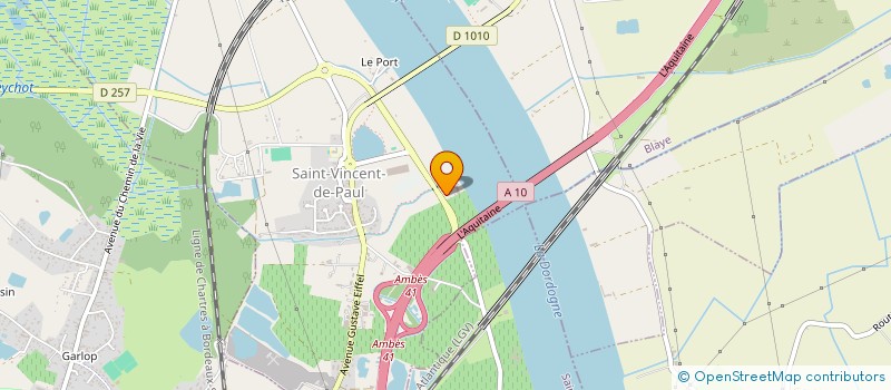 localisation de l'entreprise SCI SOUBIRAN  SAINT-VINCENT-DE-PAUL