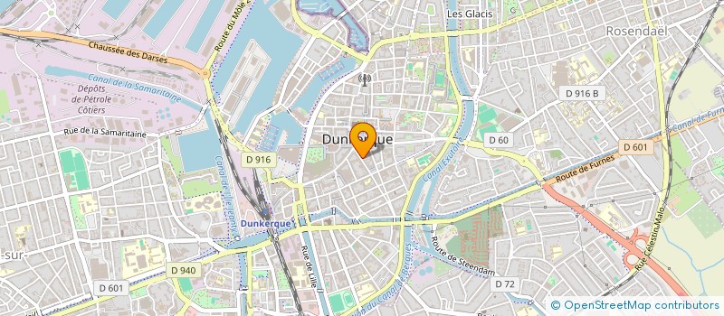 localisation de l'entreprise SCI SOUBISE à DUNKERQUE