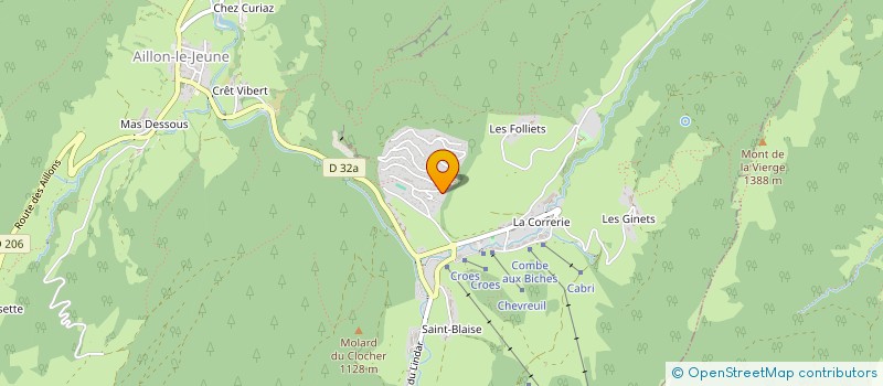 localisation de l'entreprise SCI SOUBRIER  AILLON-LE-JEUNE