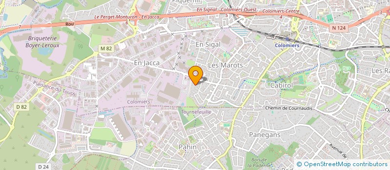 localisation de l'entreprise SCI SOUCASSE à COLOMIERS