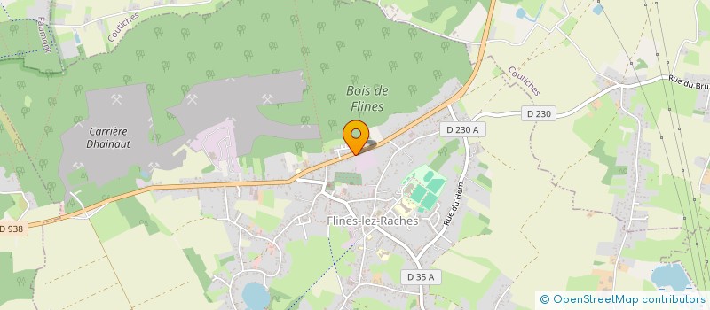 localisation de l'entreprise SCI SOUCHET - VAN PAEMEL  RACHES