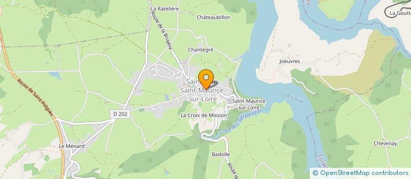 localisation de l'entreprise SCI SOUCHUG  SAINT-JEAN-SAINT-MAURICE-SUR-LOIRE