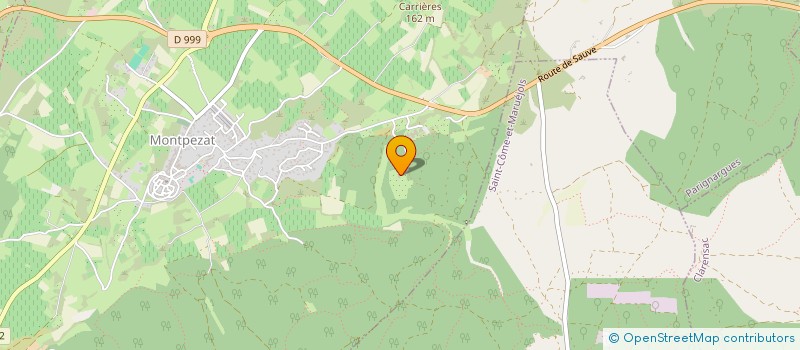 localisation de l'entreprise SCI SOUCOM  MONTPEZAT