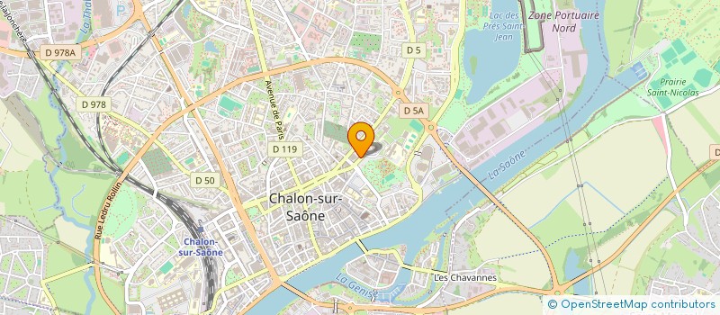 localisation de l'entreprise SCI SOUCONA à CHALON-SUR-SAONE